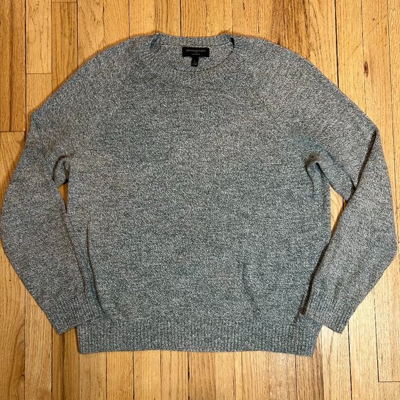 Banana Republic Sage Green Linen Blend Sweater - Picture 1 of 4